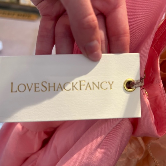 loveshackfancy large bow dress pink slip dress cocktail Barbie - Picture 5 of 6